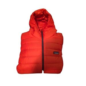 Patagonia Orange Puffer Jacket